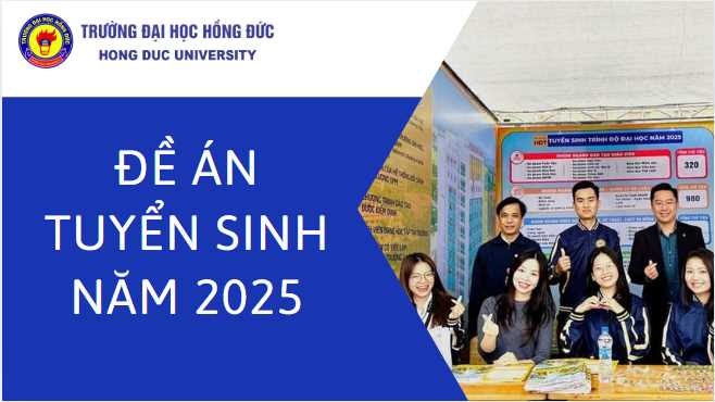 Đề án tuyển sinh đào tạo trình độ đại học năm 2025